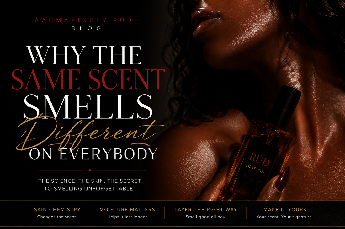 Why The Same Scent Smells Different on Everybody