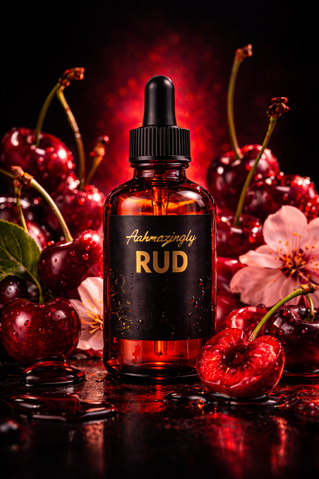 Bussin Cherries Drip Oil in the Butter + Drip Set