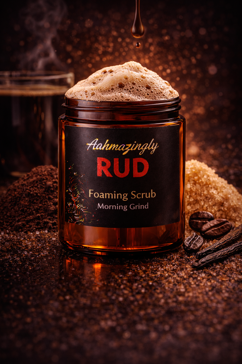 Foaming Scrub – Morning Grind (Coffee)